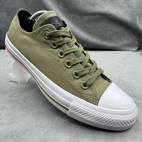 Converse Shoes - Converse Chuck Taylor All‎ Star Shield Canvas Ox Women’s Size 7 Fatigue Green